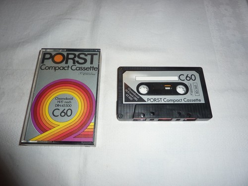 Vintage audio tape porst - audio, /