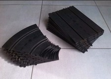 Prefo Streckenteile Kurve Gerade DDR Autorennbahn Spielzeug Plasticart Modellbau