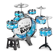 6 Piece Kids Drum Set Drum Kit