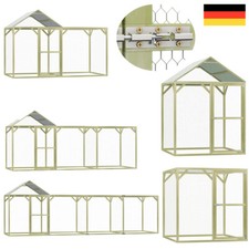 Hühnerkäfig Hühnerstall Hühnerhaus mit / ohne Dach Holz hühner gehege Freilauf