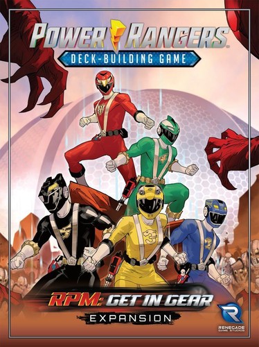 Power rangers deck building - power, rangers: