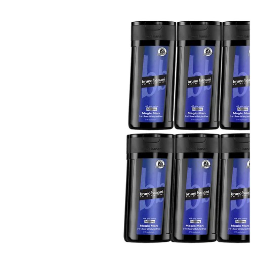 6x250ml bruno banani 3in1 - banani,