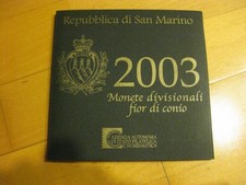 Münzenset San Marino 2003