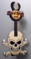Pin - Hard Rock Cafe Hamburg - Totenkopf - Gitarre