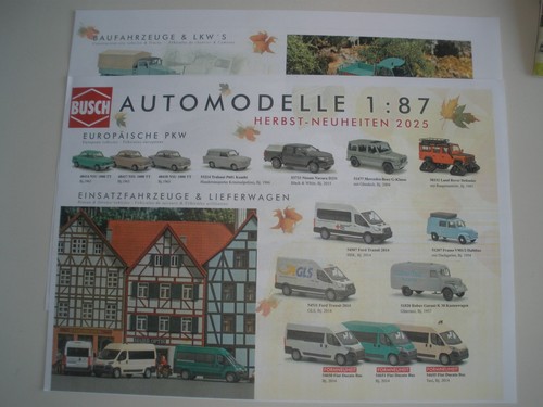 Busch herbstneuheiten 2025 - herbstneuheiten,