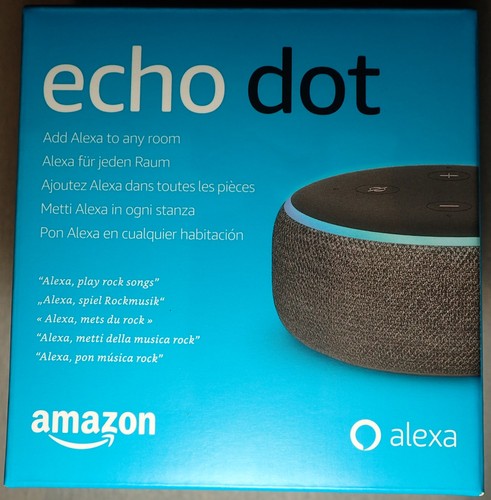 Amazon echo dot 3rd - 3rd, smart