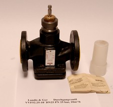 Landis & Gyr  Durchgangventil  VVF52.40-20  DN25 PN 25 bar, 10m³/h