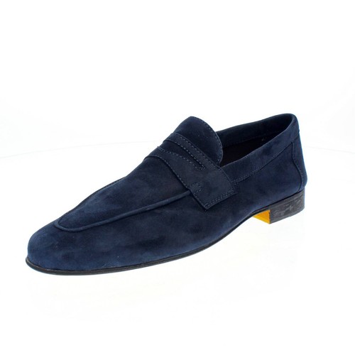 Antike amalfi leder - leder, blaue