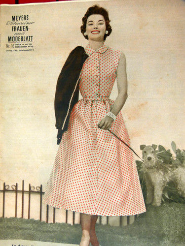 Altes modeheft von - 1954, meyers