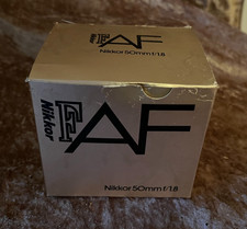 Nikon AF  NIKKOR 50mm f/1.8 in