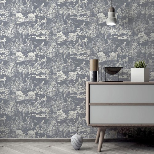 Modernes tiere tapete meadow - modernes,