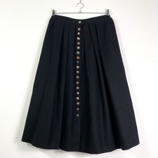 Bavaria Loden Trachten Rock Damen Damenrock Gr.38 Schwarz Trachtenmode Bayern