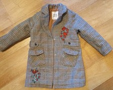 Zara Girls Mantel Gr. 122 - 7