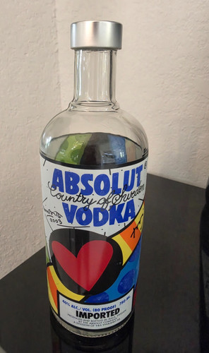 Absolut vodka limited edition - vodka,
