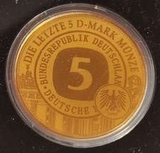 5 DM / MARK MÜNZE 2001 - 999
