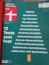 Stiftung Warentest test 12/24