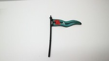 playmobil flag + pole bandera