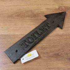 Schild Gusseisen Wegweiser