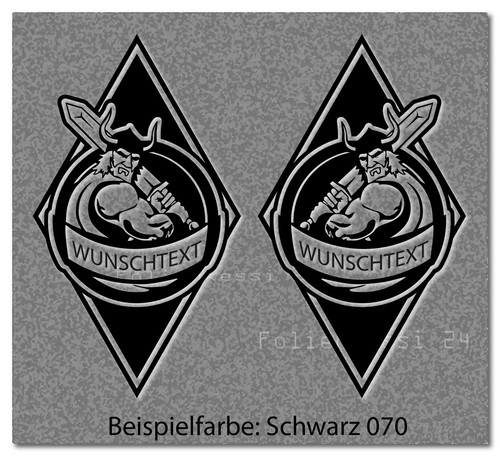 Aufkleber wunschtext 270 mm - wunschtext,