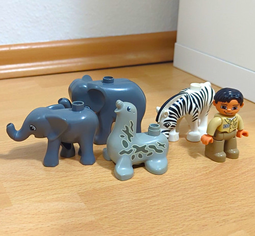 Lego duplo zoo - lego, tierpark