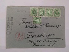 Amerikanische Besatzungszone AM Post Belege Lot 