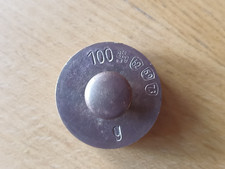 Altes Messinggewicht für Waage  - 100 g - mit Punzen