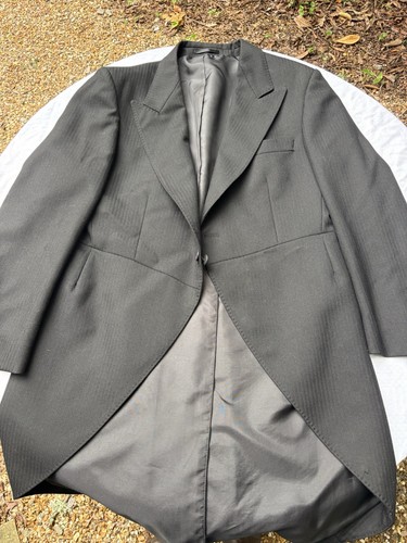 Magee pure wool morning coat - pure,