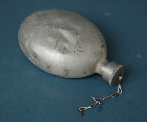 Alte alu feldflasche 13 - alte,