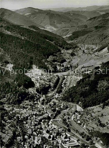Schiltach fliegeraufnahme - schiltach,
