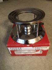 unbenutztes Fissler Rechaud mit Kisag 2002 Gasbrenner im Originalkarton