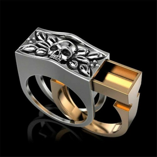 Löwen kopf ringe biker gothic - kopf,