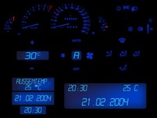 LETRONIX LED Tacho Komplettset Cockpitbeleuchtung Opel Vectra B Omega B P&P