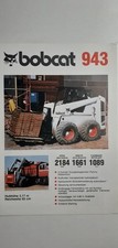 Bobcat: 943 (Prospekt-Blatt)