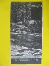 alte SHELL Straßenkarte
