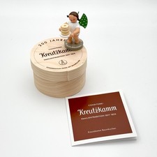 WENDT & KÜHN Engel mit Baumkuchen Conditorei Kreutzkamm dunkel 2025 NEU OVP 