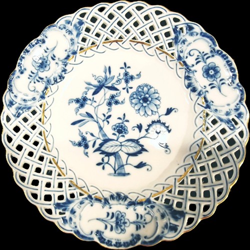 Meissen zwiebelmuster teller - meissen,
