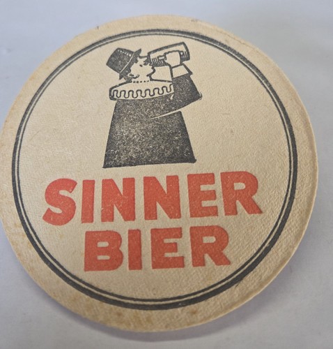 Bierdeckel brauerei sinner - bierdeckel,