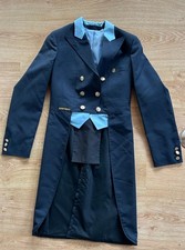 Kentucky Dressurfrack, dunkelblau mit hellblauen Besätzen, Gr. 38