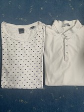 2 Teile, Polo Shirt, T-Shirt, Herren, Gr. L