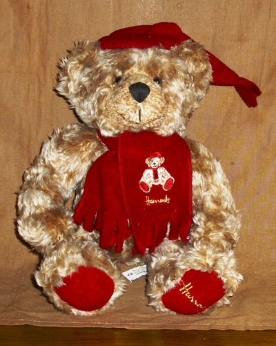 Teddybär-Harrods-30cm-braungr