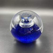 Murano Glas Kugel blau