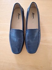 Sioux Damen Slipper - dunkelblau, Größe 8 F