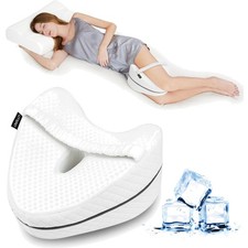 Kniekissen, Seitenschläfer, Orthopädisch, Memory Schaum, Kühleffekt, Schmerzen