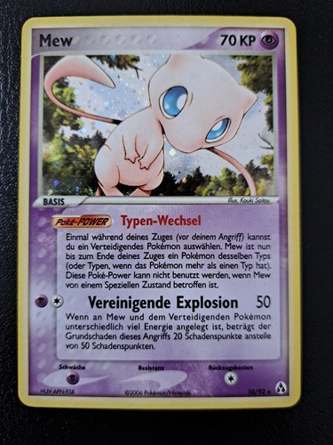Pokemon mew 10 ex - pokemon,