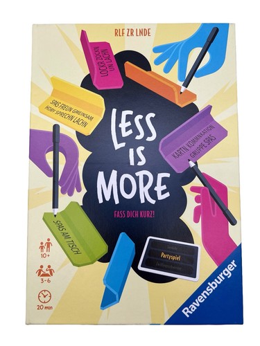 Less more fass - /, dich