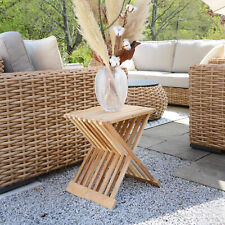 Teakholz Garten Beistelltisch