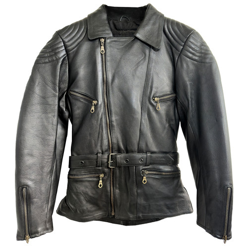Lederjacke motorradjacke damen - lederjacke,