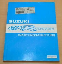 SUZUKI GSX R 750 W WP WR SPR