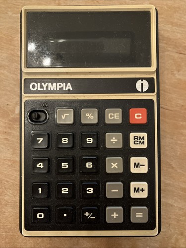 Taschenrechner olympia modell - taschenrechner,