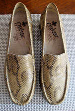 Rieker mokassin beige gr - mokassin,